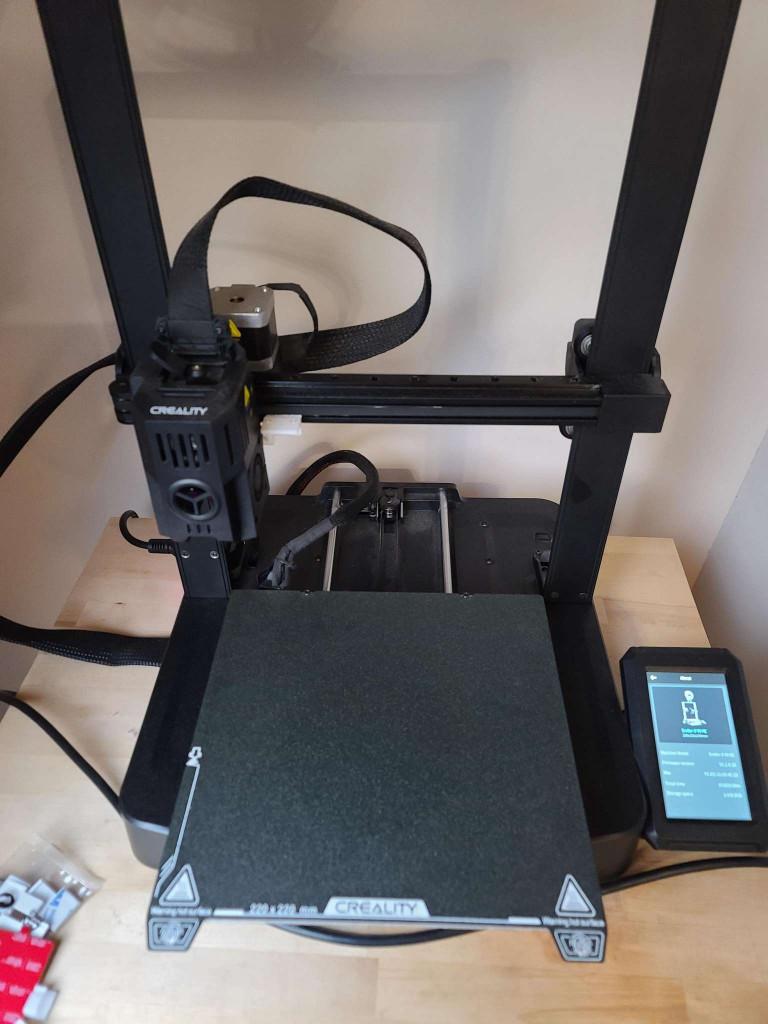 Creality Ender-3 V3 KE – (2023) Printer + 4 Rollen Filament, Computers en Software, 3D Printers, Ophalen, Ingebouwde Wi-Fi, Zo goed als nieuw