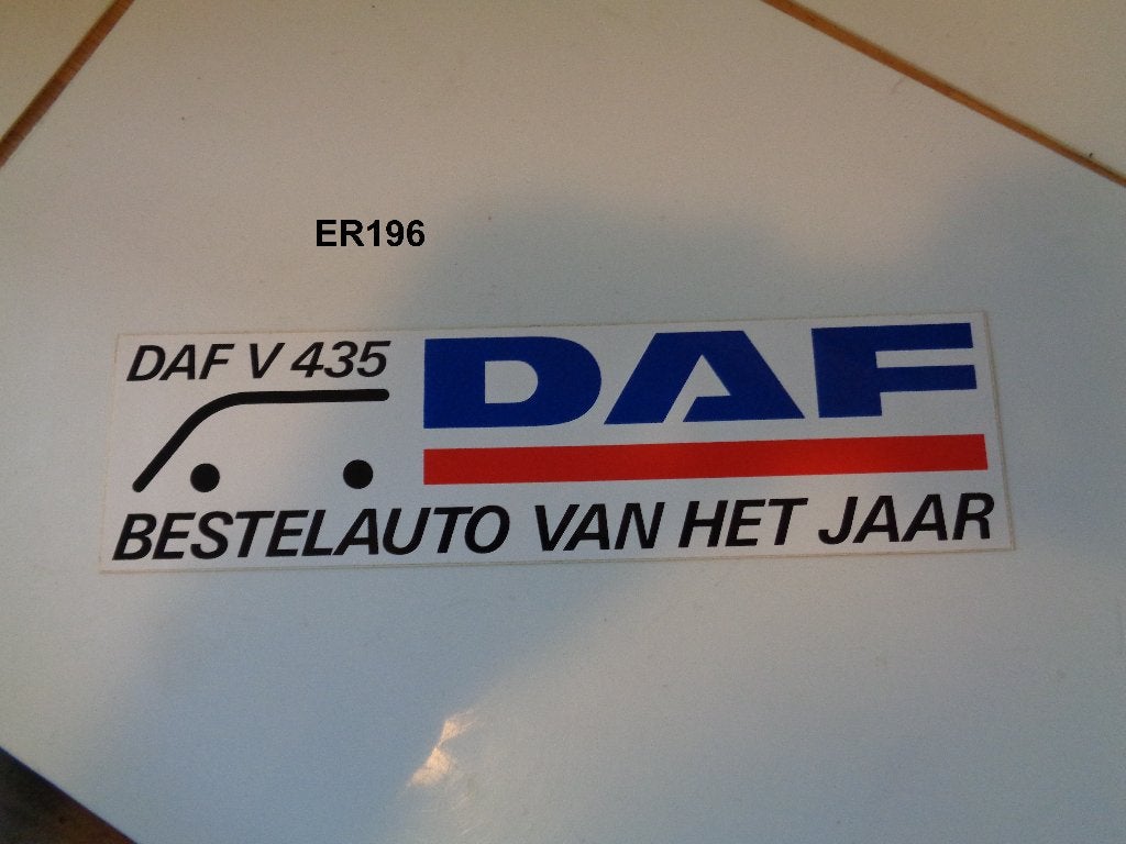 daf sticker, Ophalen of Verzenden, Zo goed als nieuw, Sticker