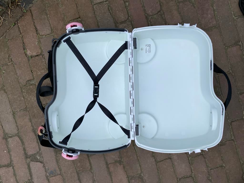 kinder rolkoffer koe, Ophalen, Gebruikt, 20 tot 30 cm, Wit