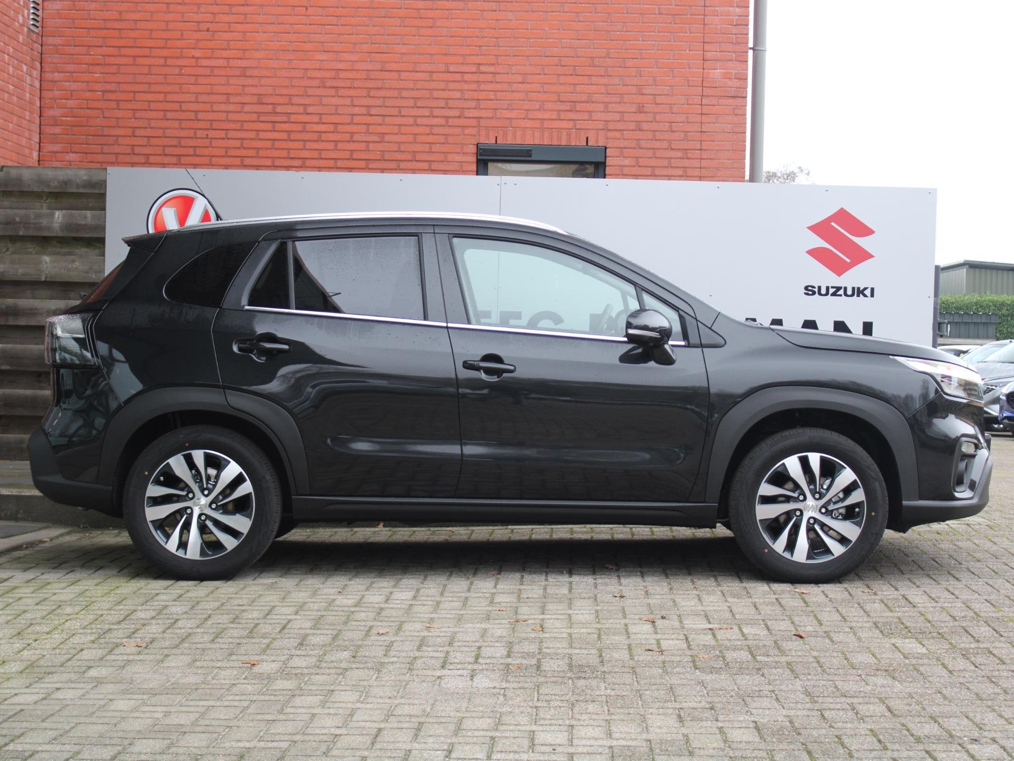 Suzuki S-Cross 1.4 Boosterjet Style Hybrid, Auto's, 12 maanden, Euro 6, 4 cilinders, Zwart