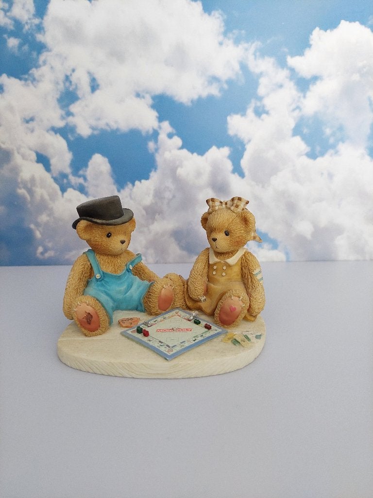 F.6. Jerald & Mary Ann (Cherished Teddies), Ophalen of Verzenden, Zo goed als nieuw, Beeldje, Cherished Teddies