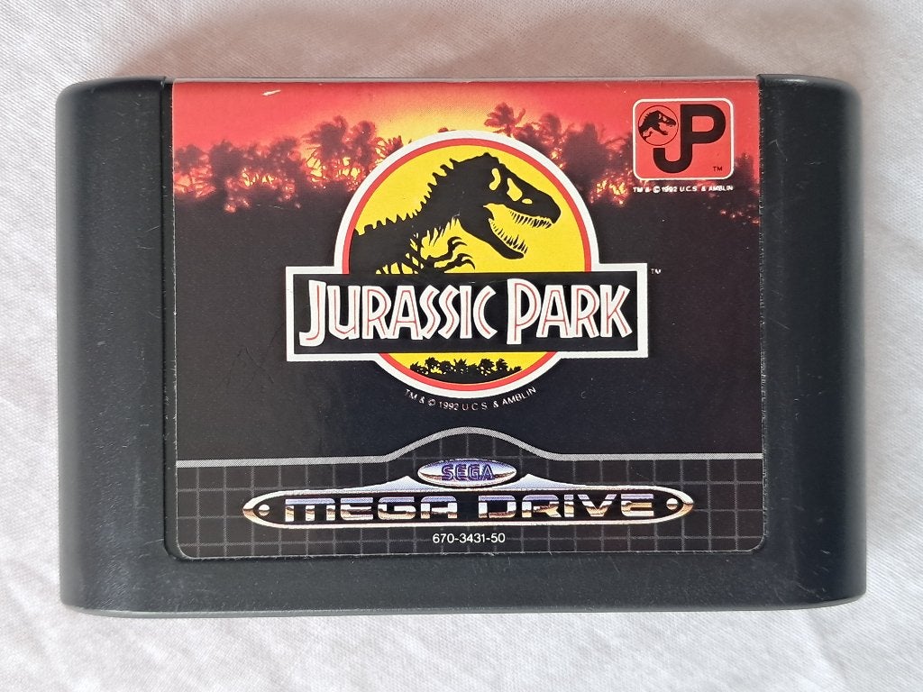 Jurassic Park - SEGA Mega Drive, Spelcomputers en Games, Games | Sega, Avontuur en Actie, Gebruikt, Verzenden, 1 speler