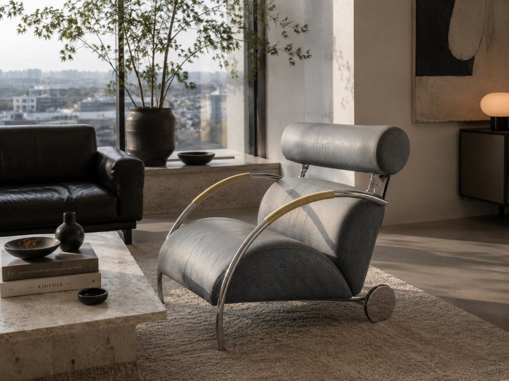 COR Zyklus Peter Mahly fauteuil (restauratieproject), Ophalen, Gebruikt, Memphis Design Vintage, 75 tot 100 cm