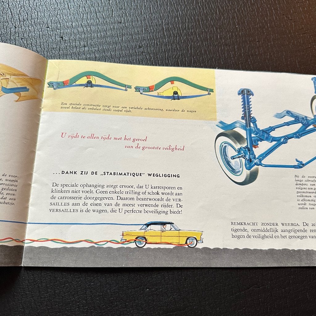 #9) FORD Versailles - 1956, Verzenden, Gelezen, Ford