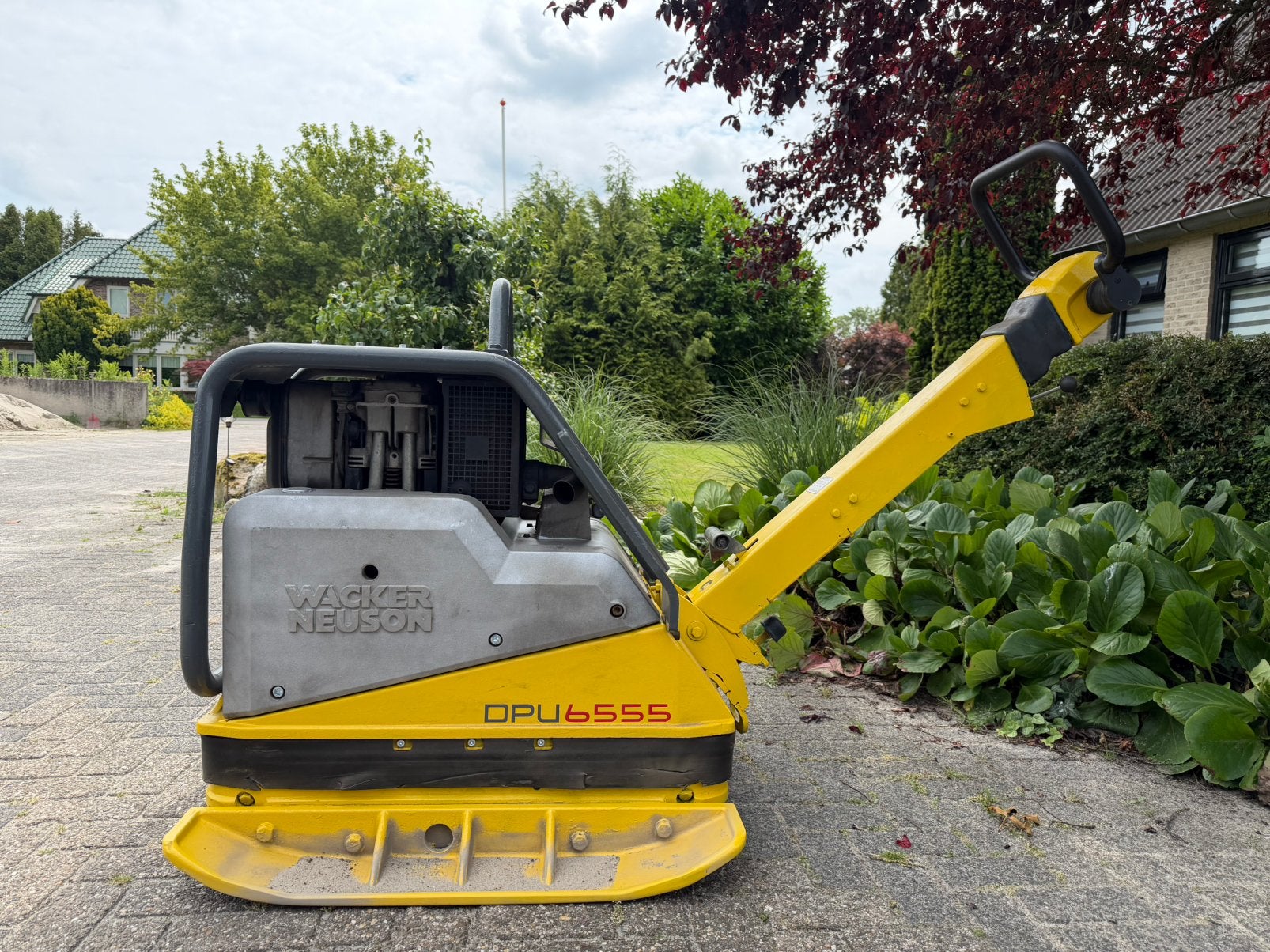 Wacker trilplaat te koop DPU 6555 (2017), Ophalen, Gebruikt