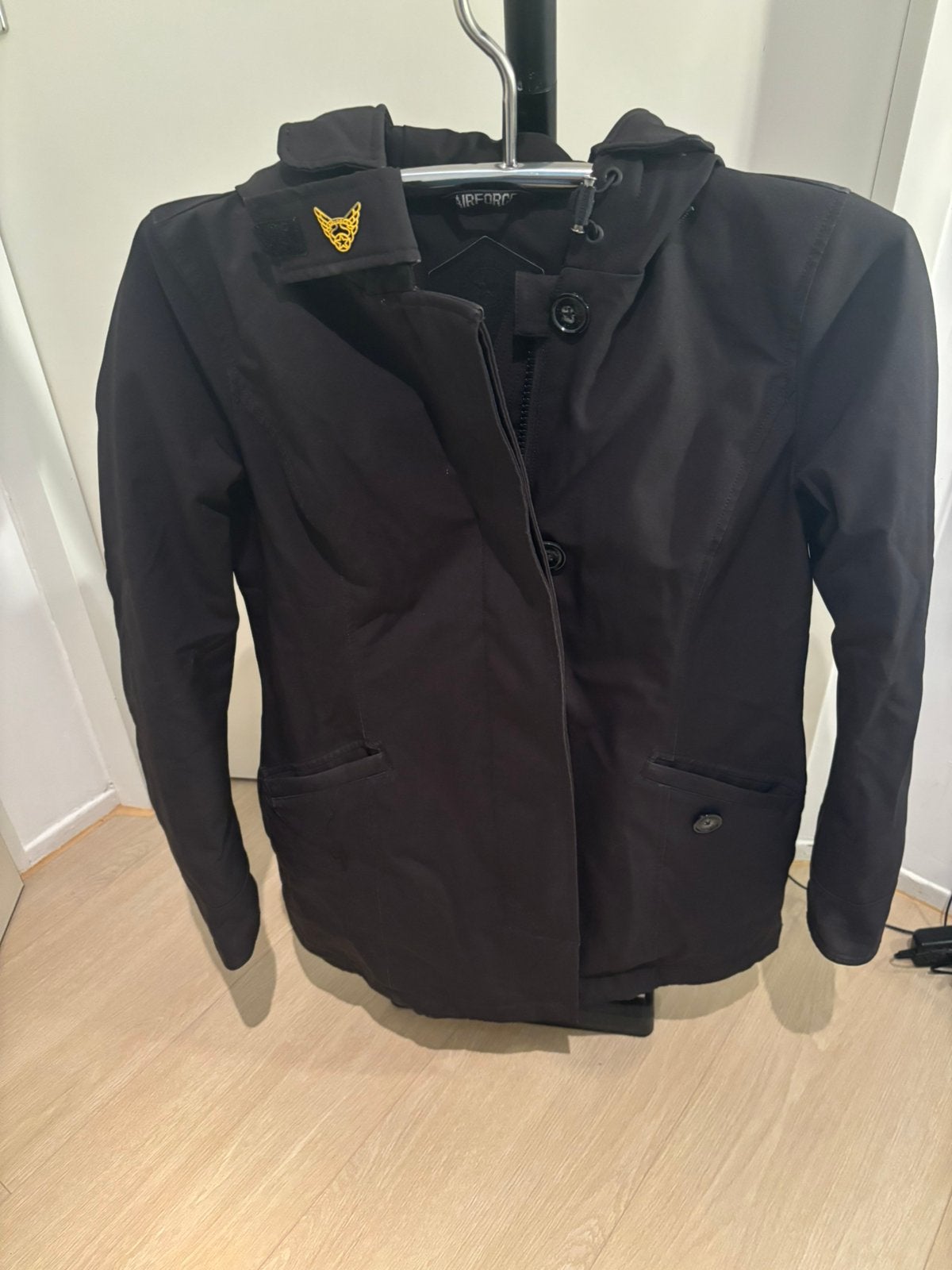 Air force jas, Ophalen, Zo goed als nieuw, Zwart