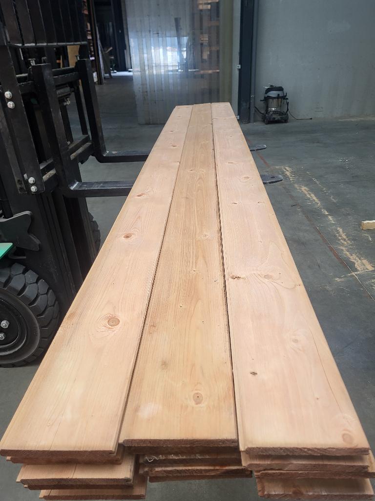 Red class | Douglas| vellingdelen | dakbeschot, Ophalen of Verzenden, Nieuw, 250 cm of meer, Planken