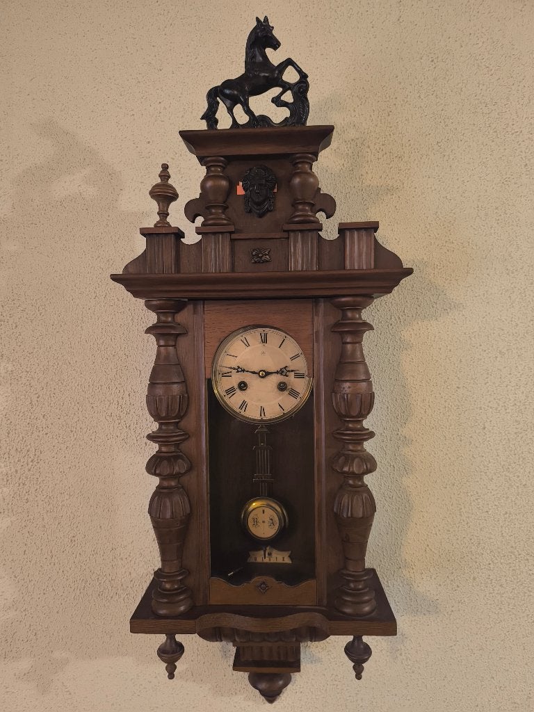 Junghans Paardjesklok, Antiek en Kunst, Antiek | Klokken, Ophalen