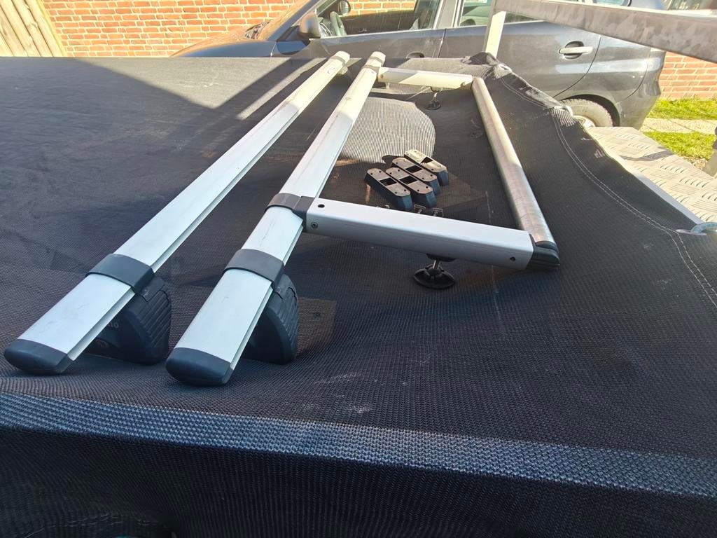 Rhino dakdragers met rol voor ladder, Auto diversen, Dakdragers, Ophalen of Verzenden