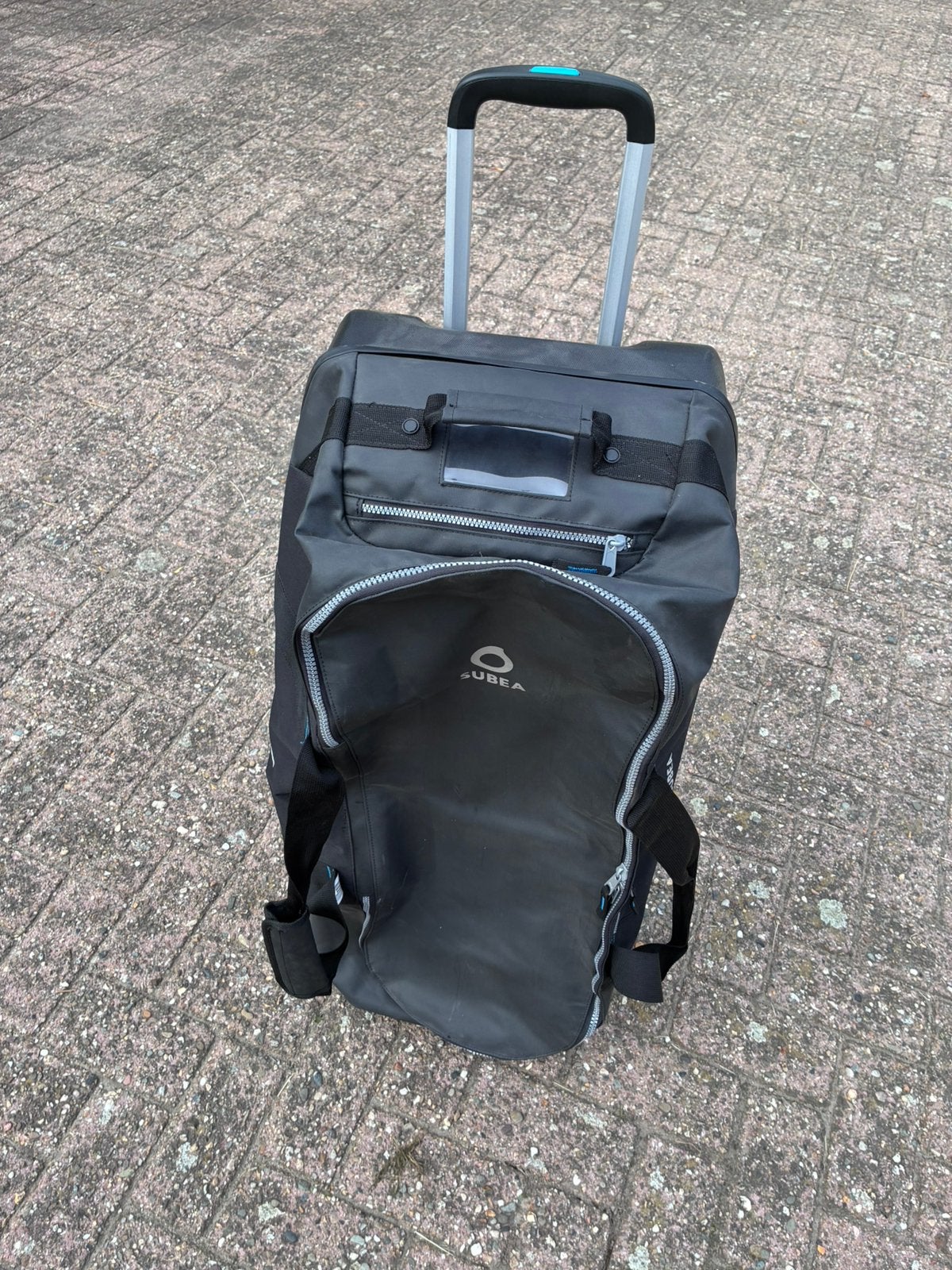 SUBEA Trolleytas voor bijvoorbeeld duikapparatuur, 30 cm of meer, Zwart, Minder dan 35 cm, 80 cm of meer