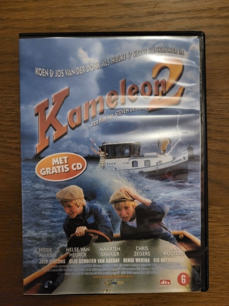 DvD: De Kameleon 2, Cd's en Dvd's, Dvd's | Kinderen en Jeugd, Avontuur, Alle leeftijden, Zo goed als nieuw, Film