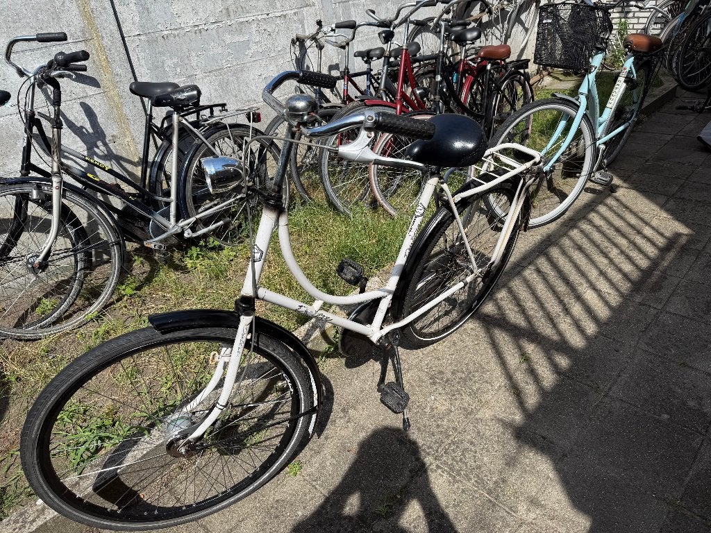omafiets of dames fiets terug trap anti banden, Ophalen of Verzenden, Gebruikt