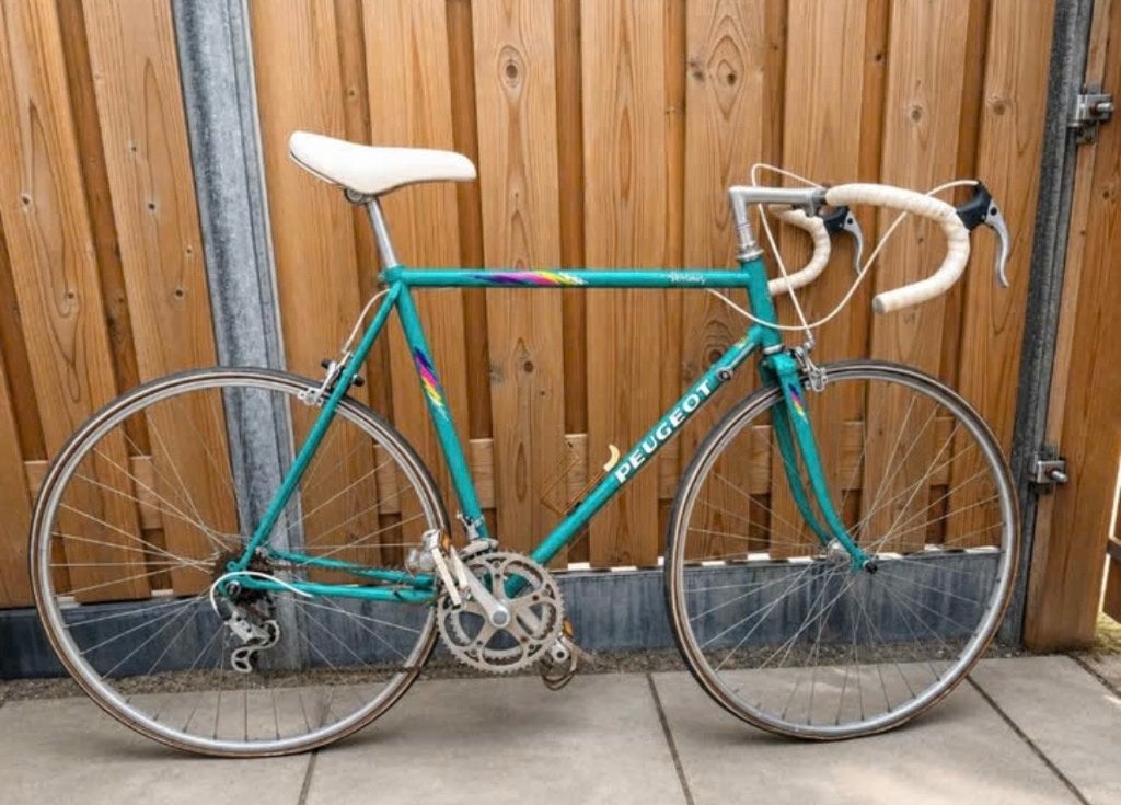 Vintage Peugeot Ventoux Racefiets, Fietsen en Brommers, Fietsen | Racefietsen, Gebruikt, Aluminium, 57 tot 61 cm, Meer dan 20 versnellingen