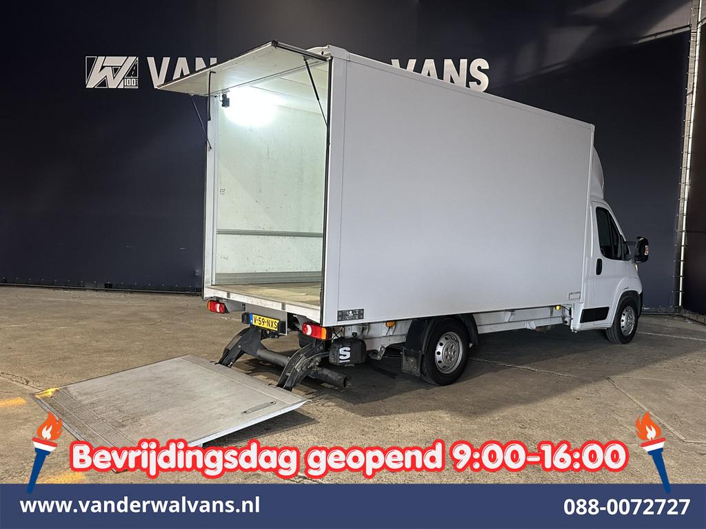 Peugeot Boxer 2.2 BlueHDi 141pk Bakwagen 428cm Lang Laadklep, Auto's, Bestelauto's, Voorwielaandrijving, Start-stop-systeem, Stof