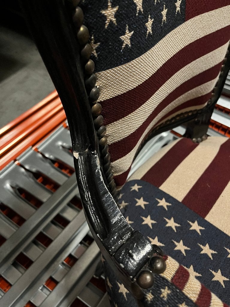 Stoel USA vlag, Ophalen, Gebruikt, Overige kleuren, Geen