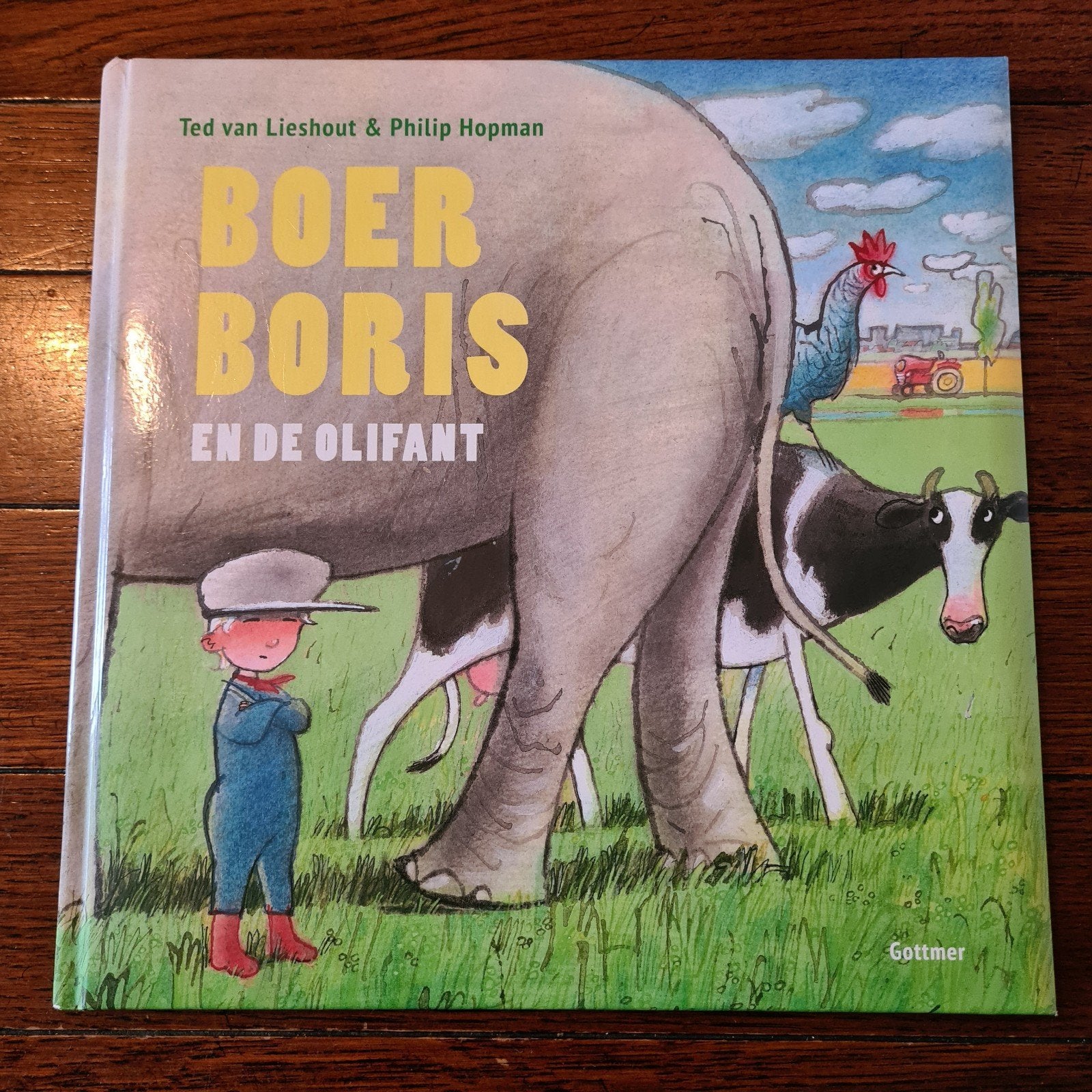 Ted van Lieshout - Boer Boris en de olifant, 3 tot 4 jaar, Ophalen of Verzenden, Zo goed als nieuw, Ted van Lieshout