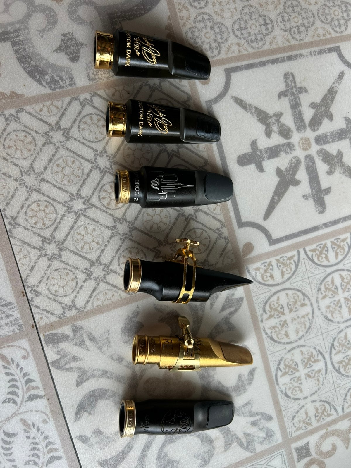 Alt sax mondstukken theo wanne, jody jazz, syos, Ophalen of Verzenden, Zo goed als nieuw, Alt