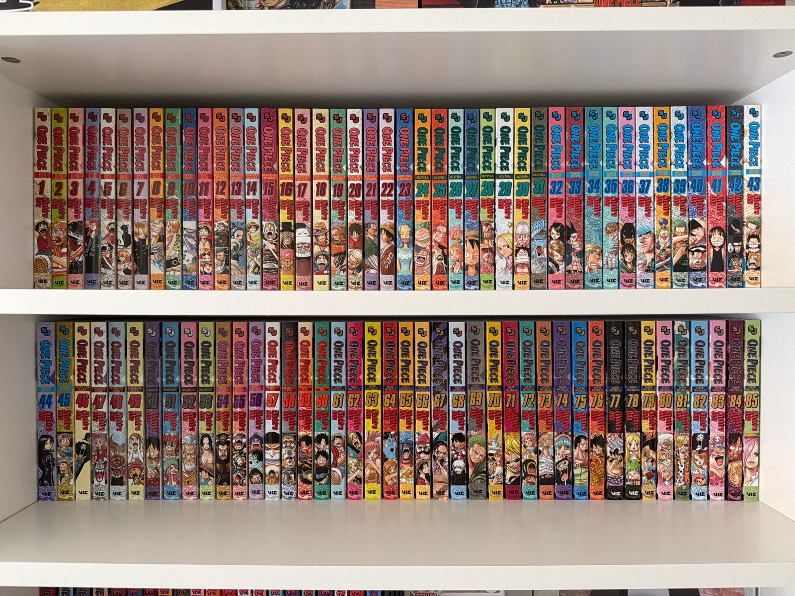 One Piece Manga Collectie - Deel 1 t/m 106, Boeken, Complete serie of reeks, Ophalen, Zo goed als nieuw