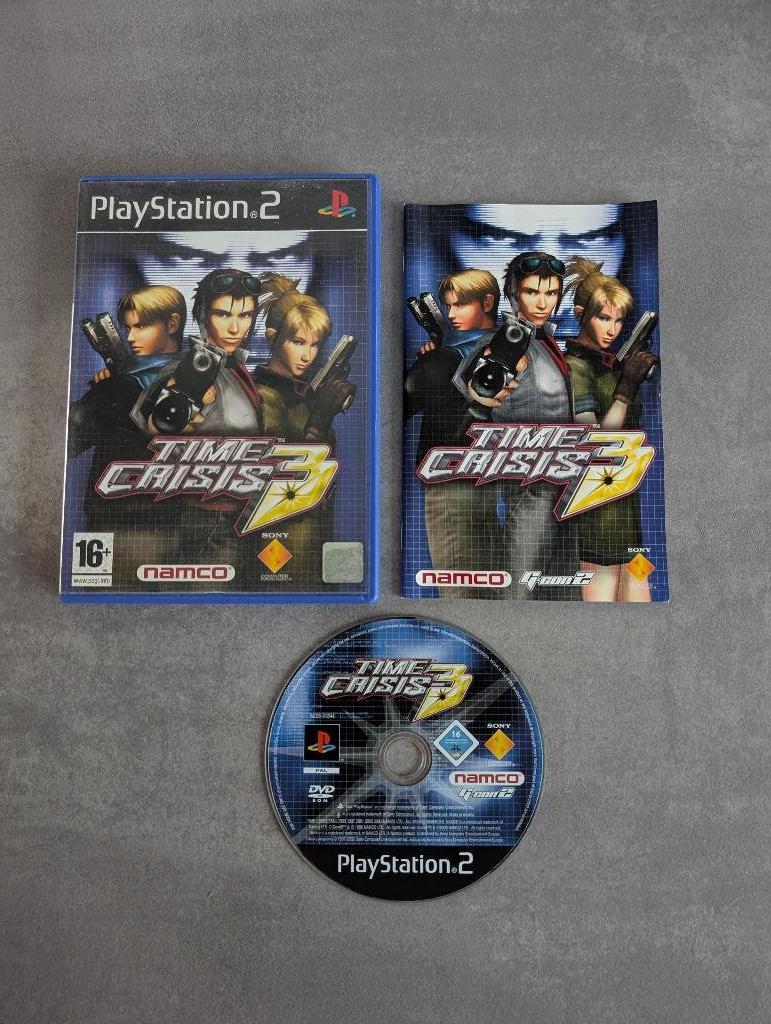 Time crisis 3 PS2, Shooter, 1 speler, Ophalen of Verzenden, Zo goed als nieuw