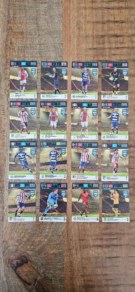 Panini FIFA 365 Adrenalyn XL 2015/2016, Ophalen of Verzenden, Zo goed als nieuw, Meerdere plaatjes