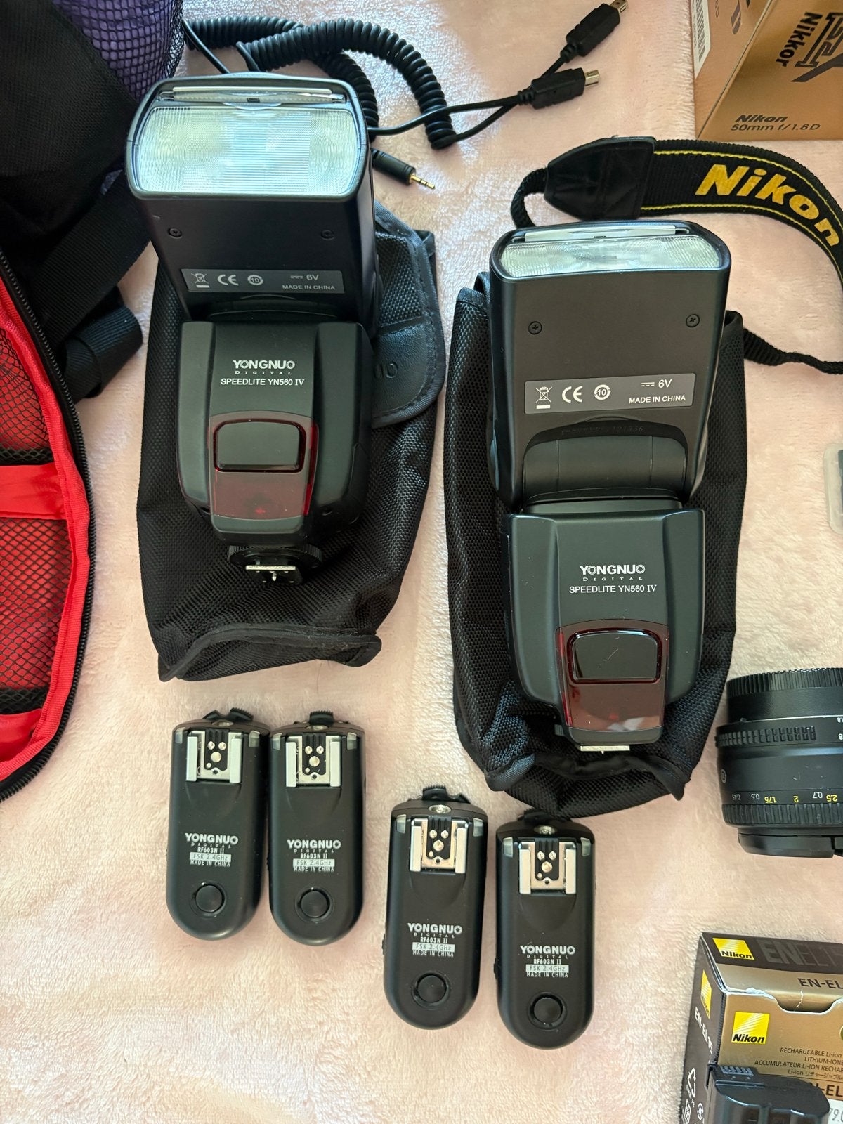 Nikon D7100 set – 7 objectieven, flitsers & accessoires, Audio, Tv en Foto, Fotocamera's Digitaal, Spiegelreflex, Zo goed als nieuw