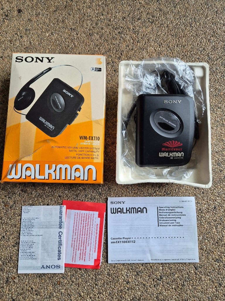 SONY WM-EX110, Audio, Tv en Foto, Walkmans, Discmans en Minidiscspelers, Ophalen of Verzenden, Walkman