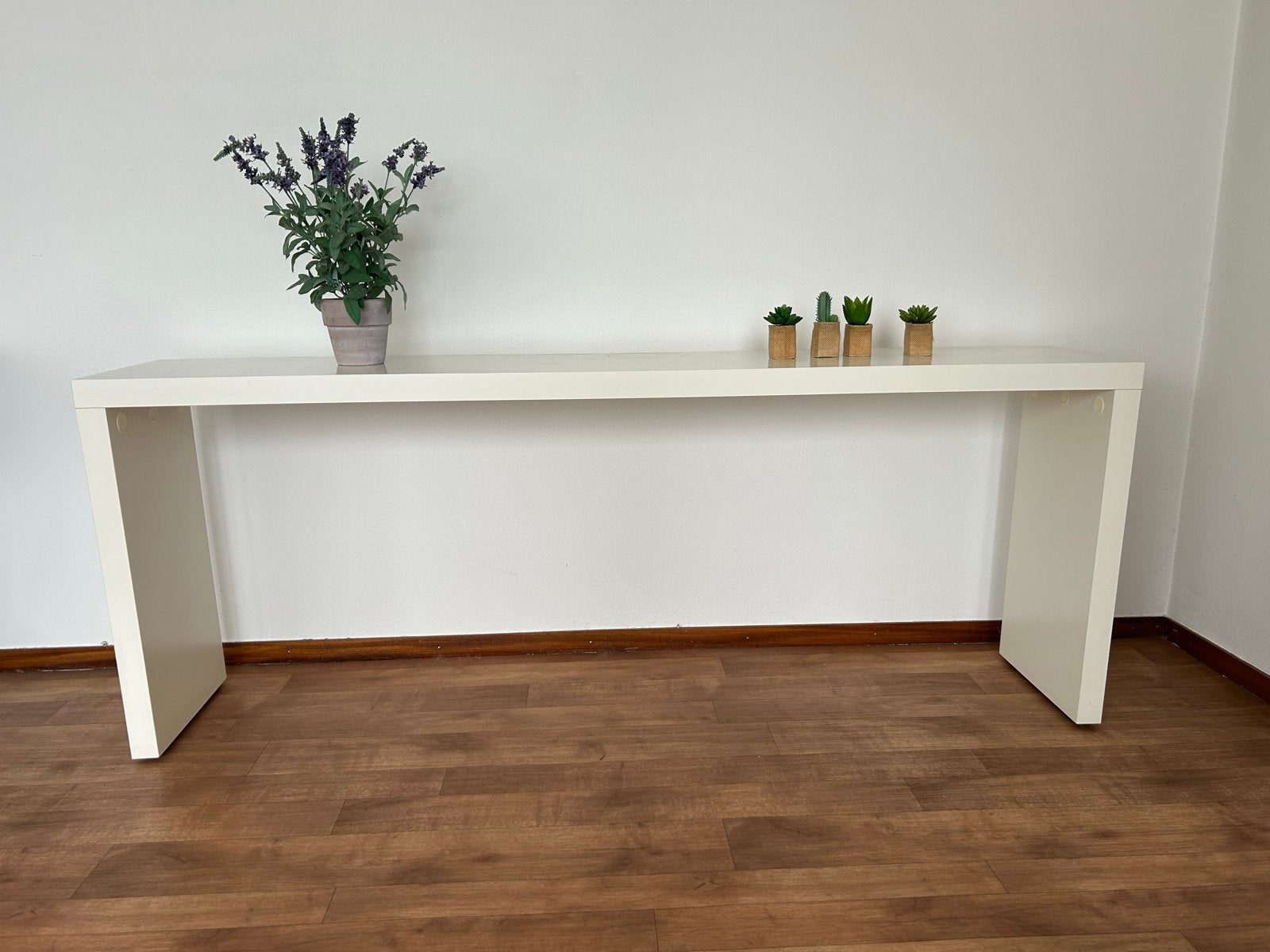 Verrijdbare sidetable - 191x73x36cm - Goede staat, Huis en Inrichting, Tafels | Sidetables, Ophalen, Zo goed als nieuw, 150 tot 200 cm