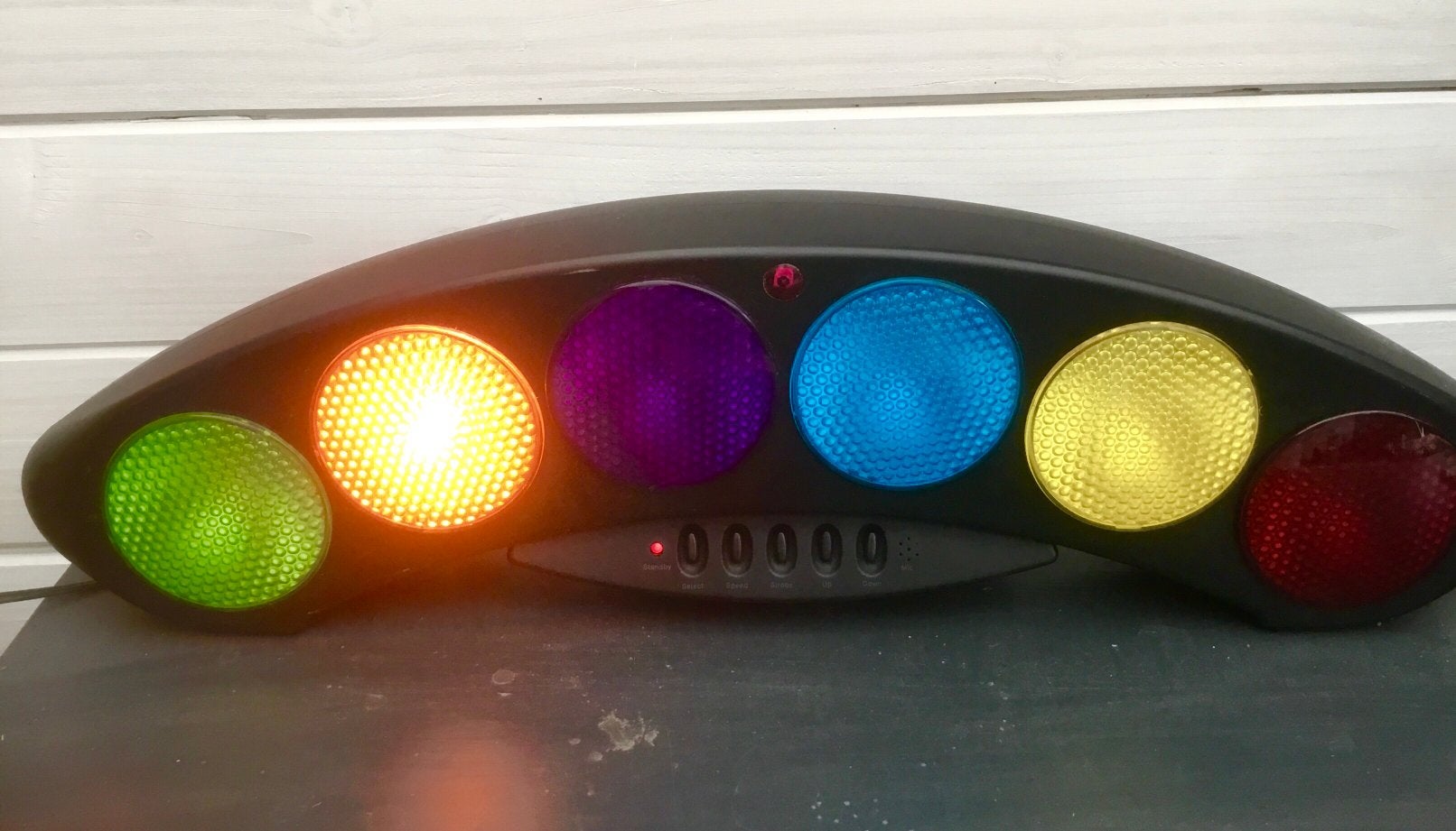 Lichtorgel op muziek, Ophalen, Gebruikt, Licht