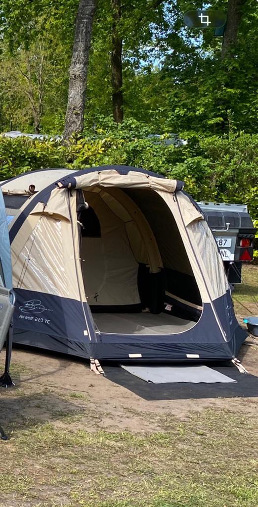 Tent bardani airwolf 220 tc, Caravans en Kamperen, Ophalen, Zo goed als nieuw, Tot en met 3