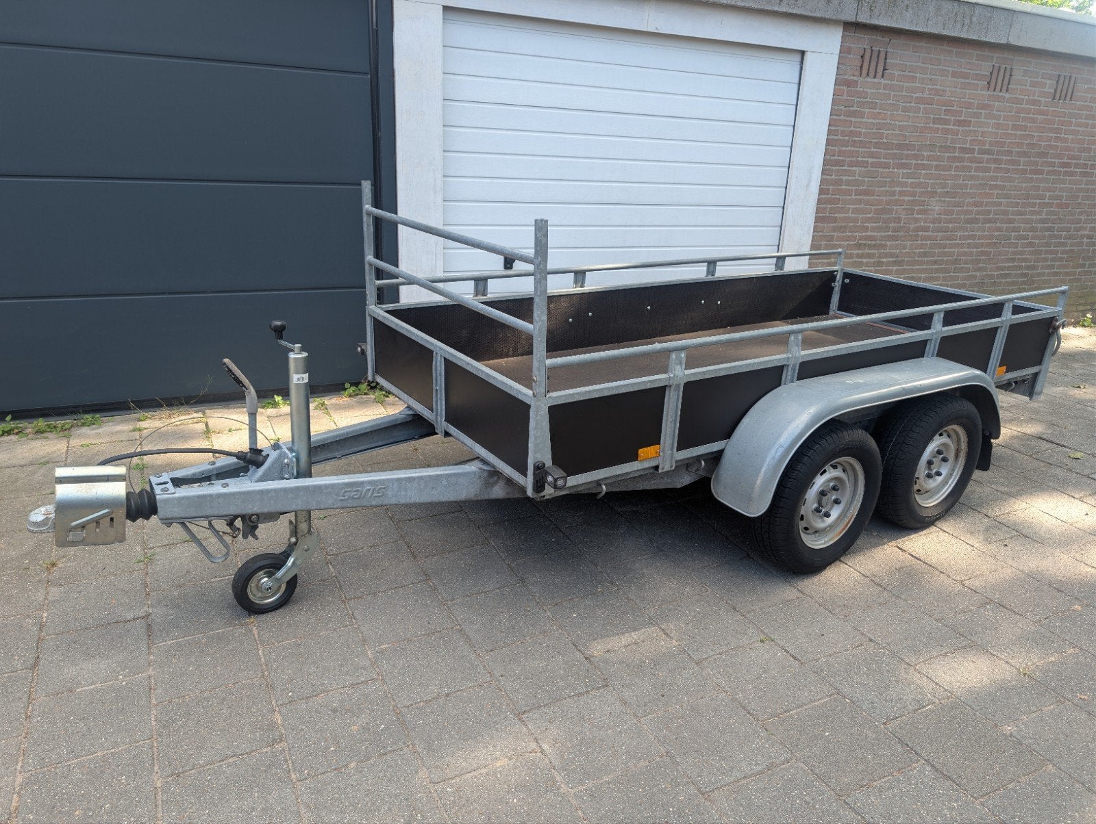Saris Woody Bakwagen Aanhangwagen - 2000kg, 300x127cm, Ophalen of Verzenden