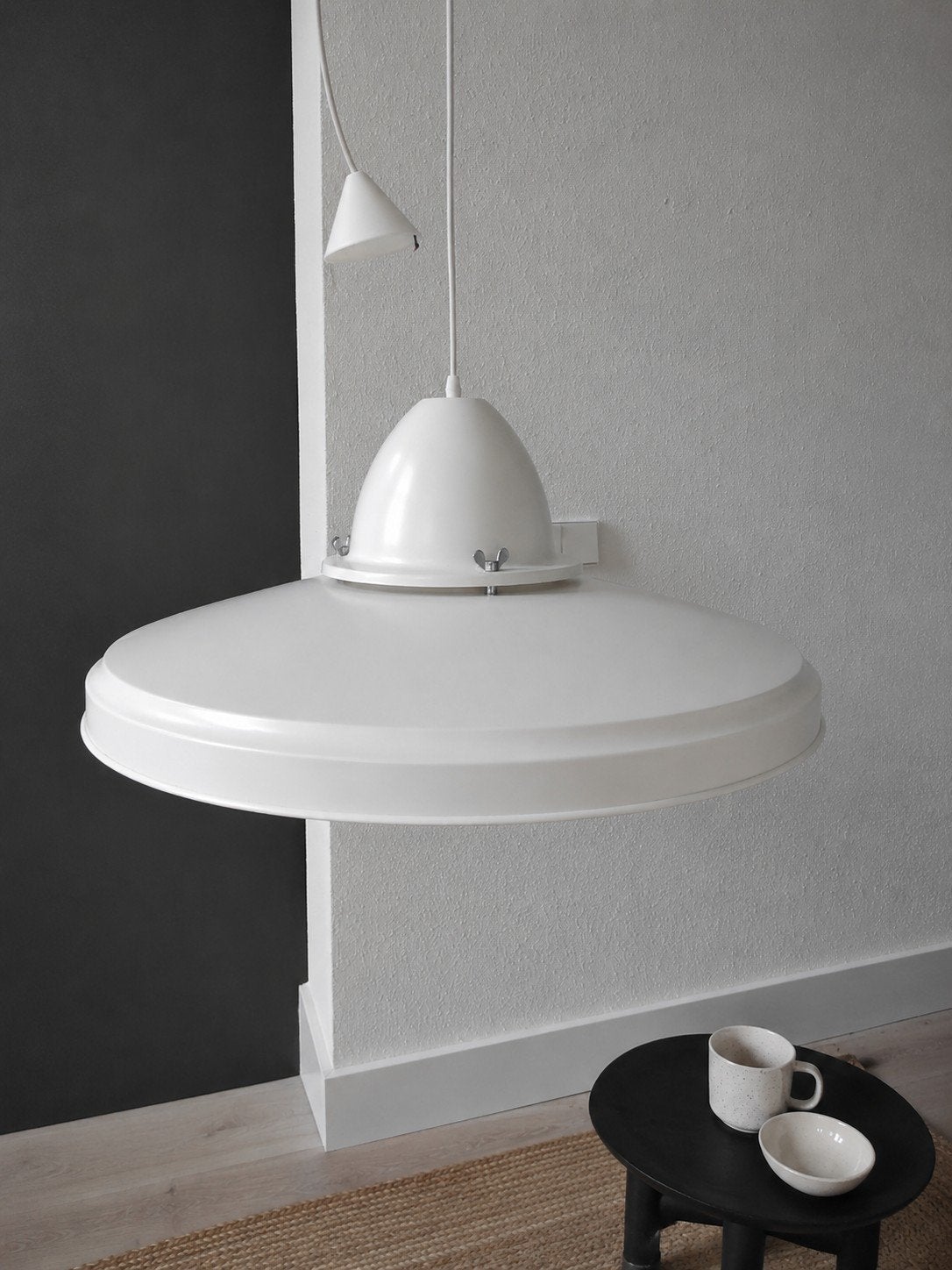 Vtwonen Galaxy lamp van aluminium in wit, Ophalen, Zo goed als nieuw, Metaal