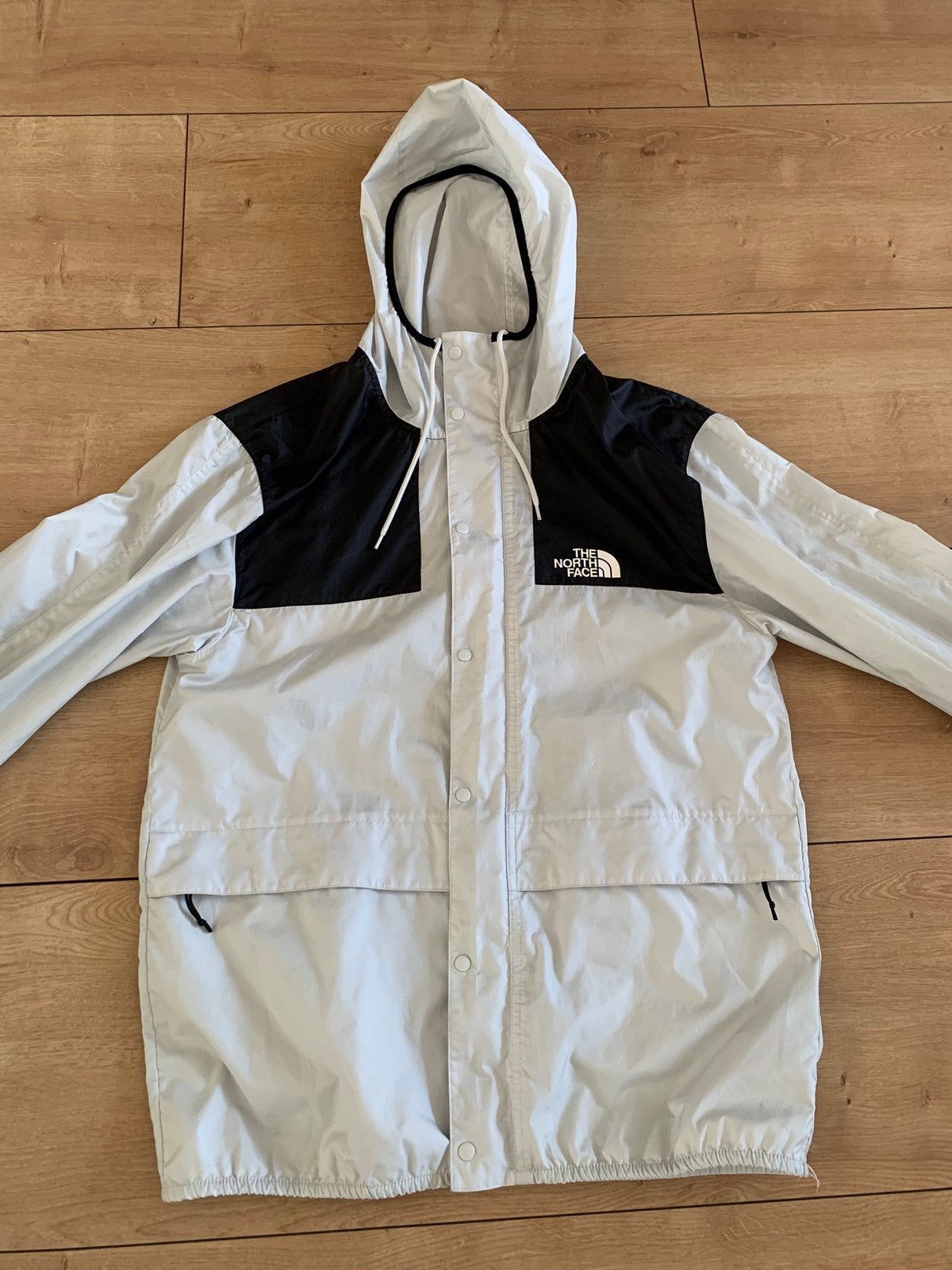 Windjack The North Face (maat M), Ophalen of Verzenden, Zo goed als nieuw, Maat 48/50 (M), Wit
