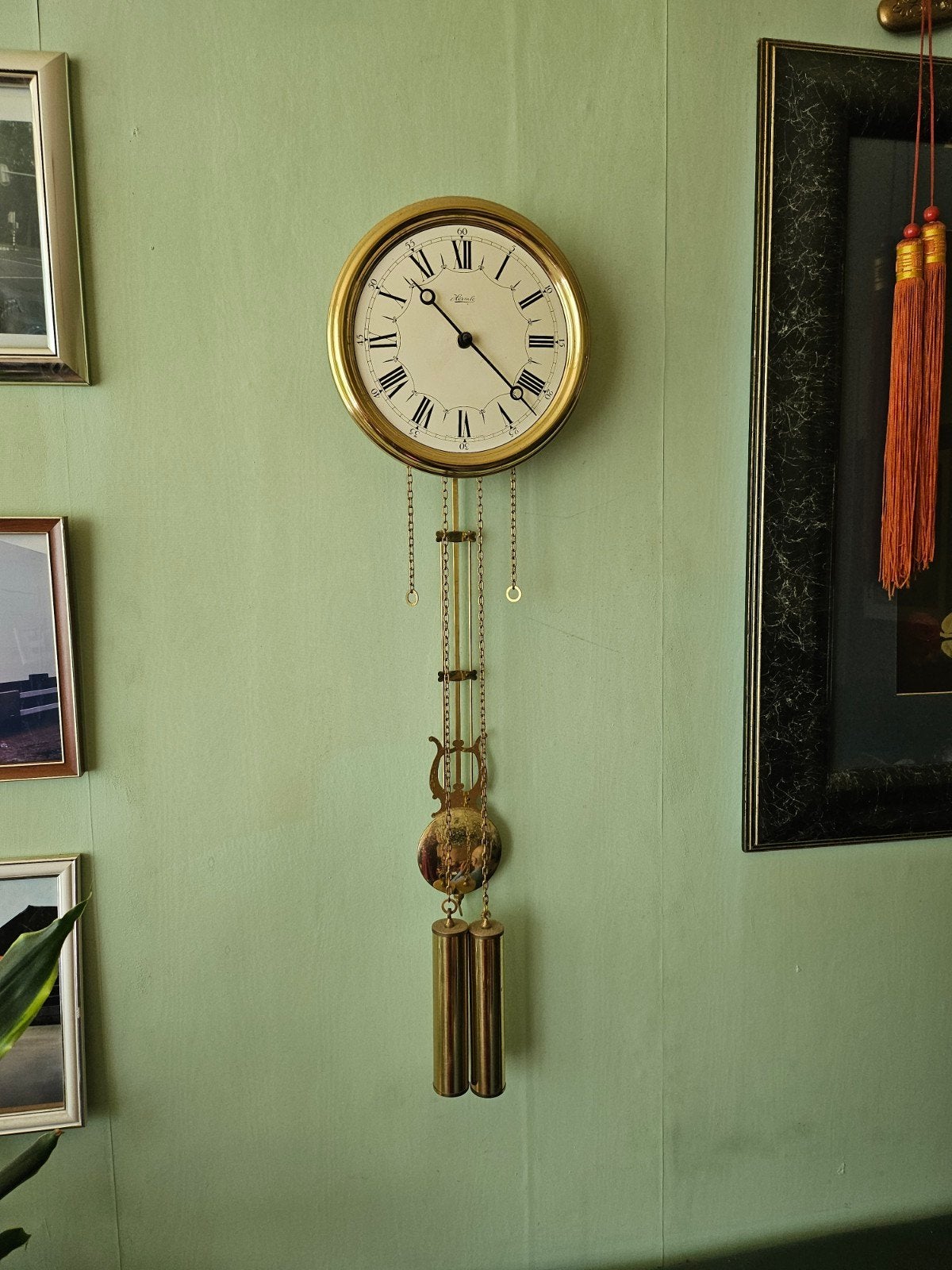 Antieke wandklok met gewichten - Klassiek design, Antiek en Kunst, Antiek | Klokken, Ophalen
