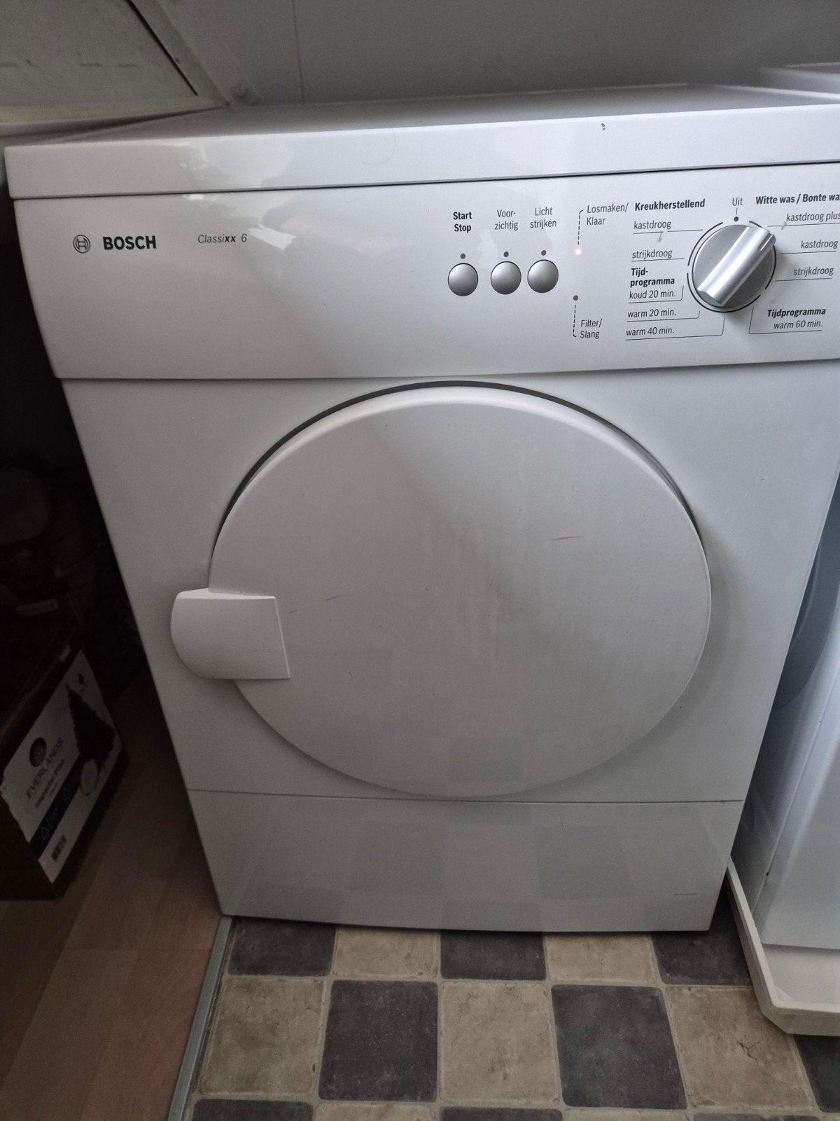 Bosch classixx 6 droger, 6 tot 8 kg, Luchtafvoer, Ophalen of Verzenden, Zo goed als nieuw