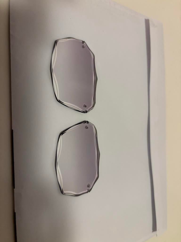Cartier Panthere Diamond Cut Meekleurende Glazen, Overige merken, Ophalen of Verzenden, Zo goed als nieuw, Grijs