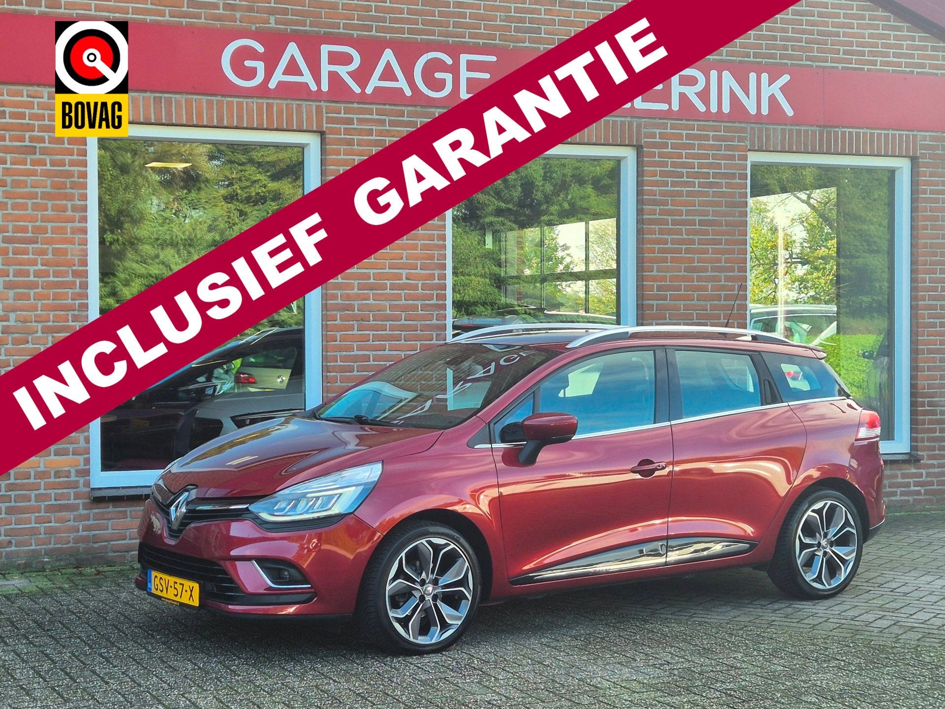 Renault Clio Estate 1.2 TCe Intens 118PK 5drs clima, cruise,, Auto's, Verwarmde buitenspiegels, Gebruikt, 4 cilinders, 620 kg