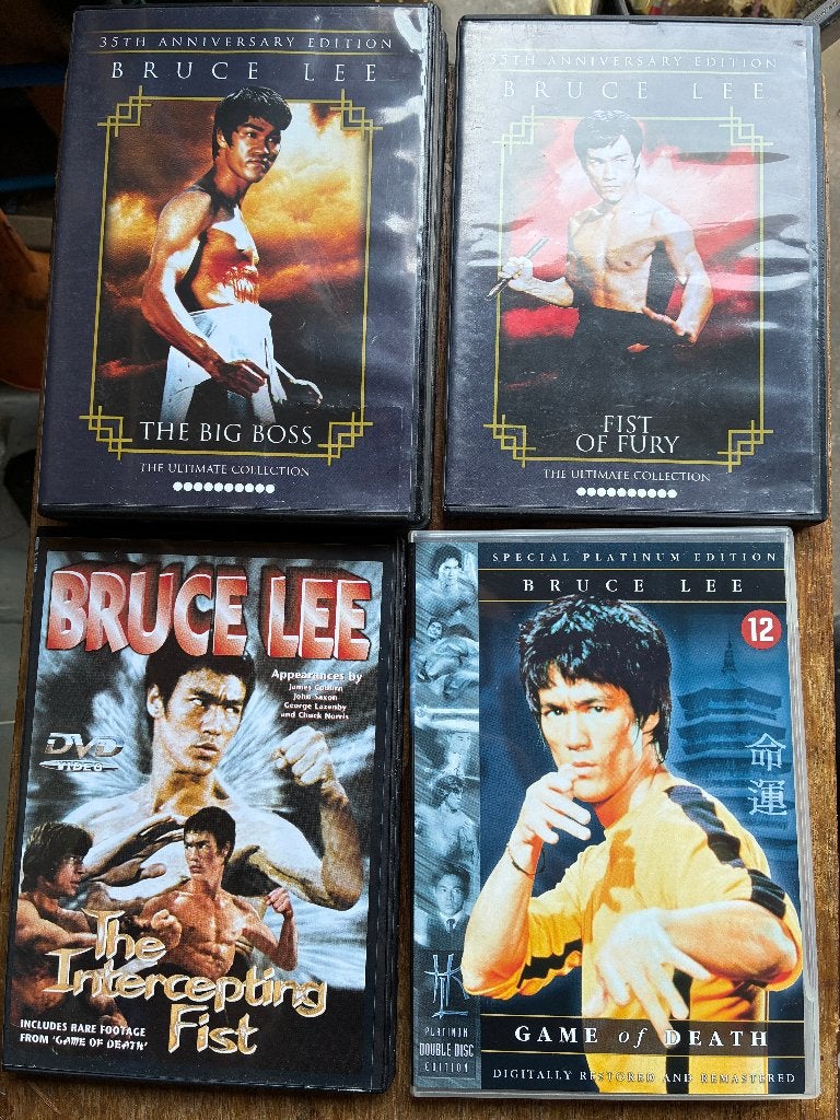 LOSSE VERKOOP; Bruce Lee karate DVD , zie foto's, Cd's en Dvd's, Dvd's | Actie, Vanaf 16 jaar, Ophalen of Verzenden, Zo goed als nieuw