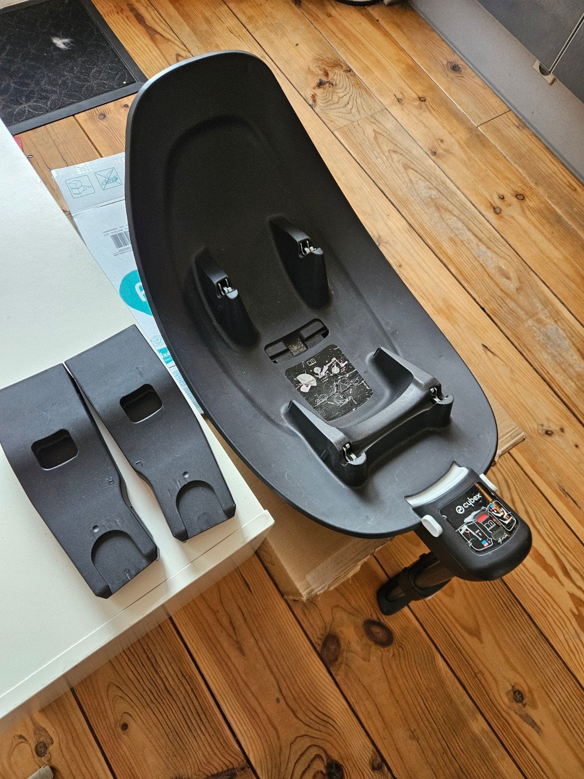 Cybex Aton Base M Black Isofix Autostoelbasis, Ophalen, 0 t/m 13 kg, Overige merken, Isofix