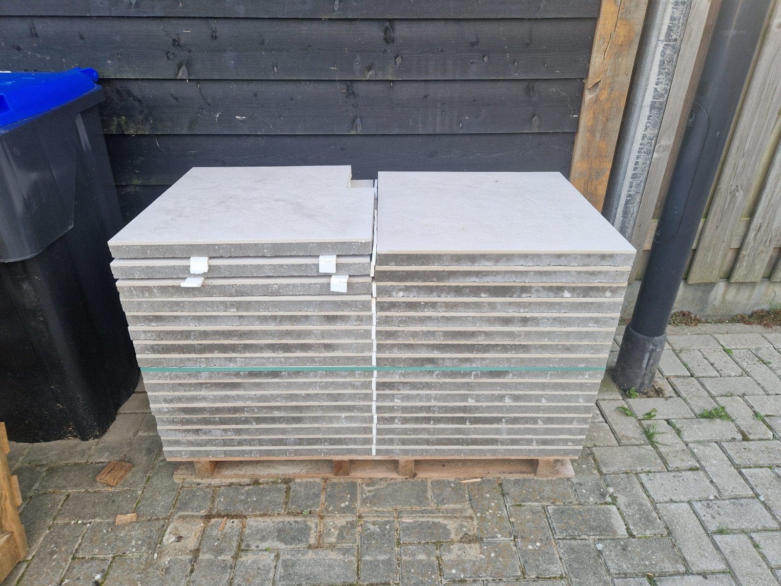 30x NIEUW Redsun Cerasun Bergamo Greige 60x60x4 cm – 10,8 m², Tuin en Terras, Tegels en Klinkers, Ophalen, Keramiek, Nieuw, 10 m² of meer