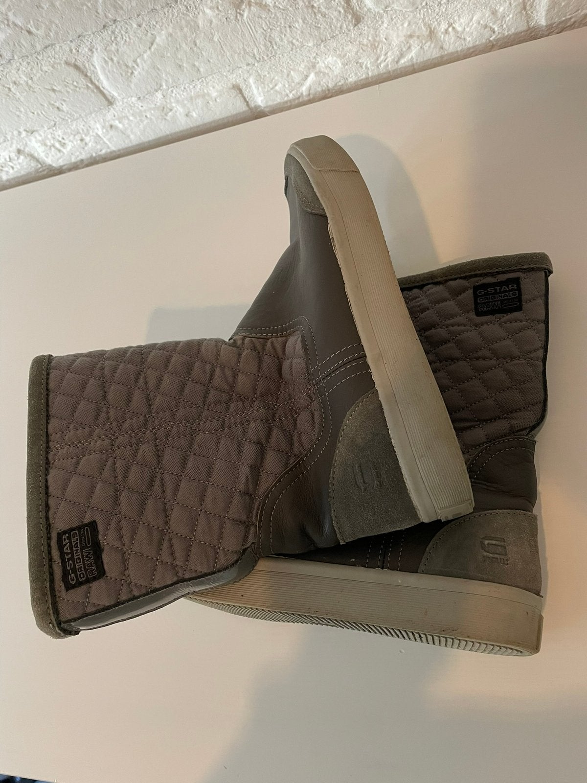 Gstar winter/snowboots, Ophalen of Verzenden, Zo goed als nieuw, Zwart