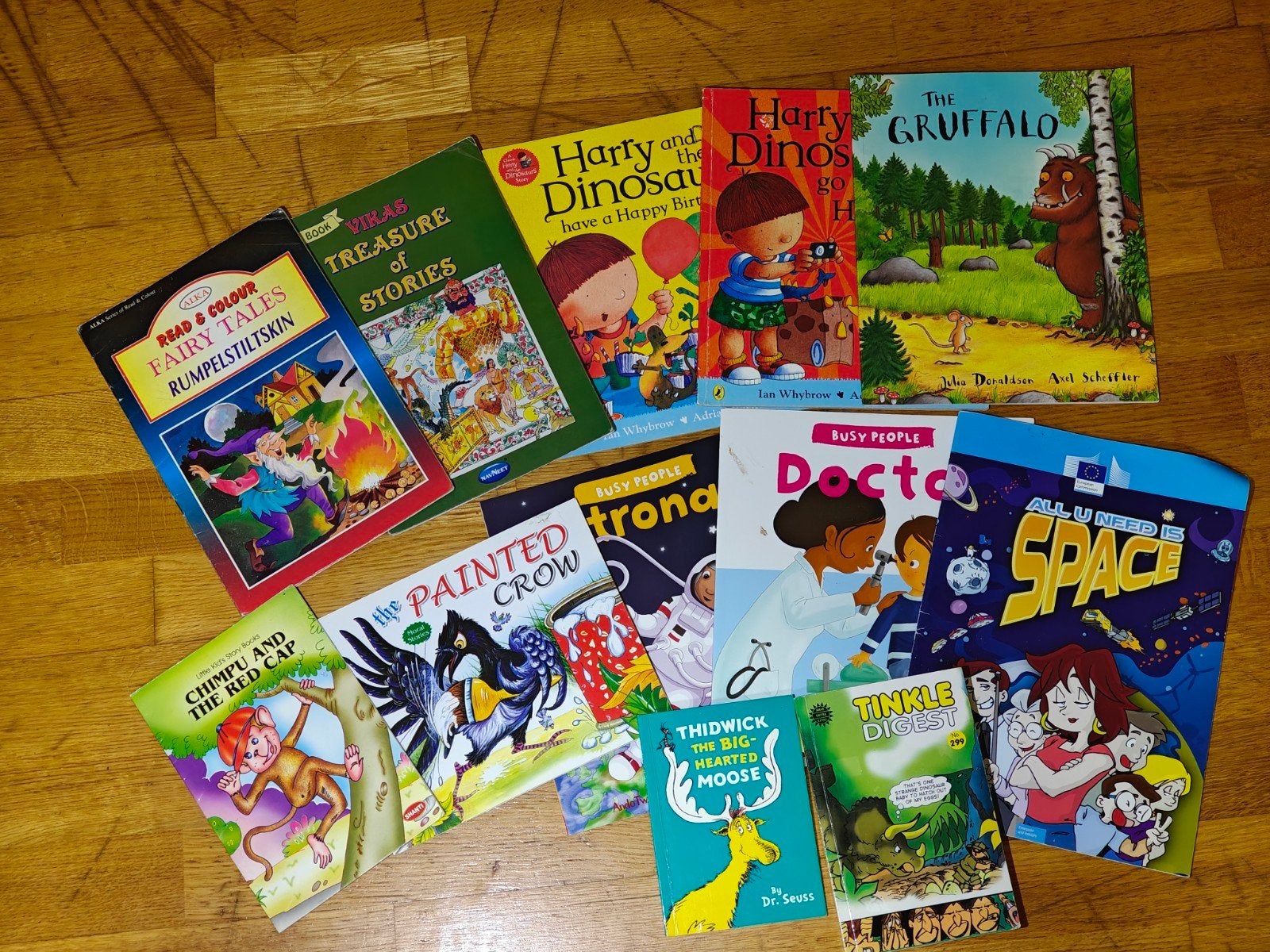 Grote collectie kinderboeken - diverse titels, Ophalen, Gelezen, Sprookjes