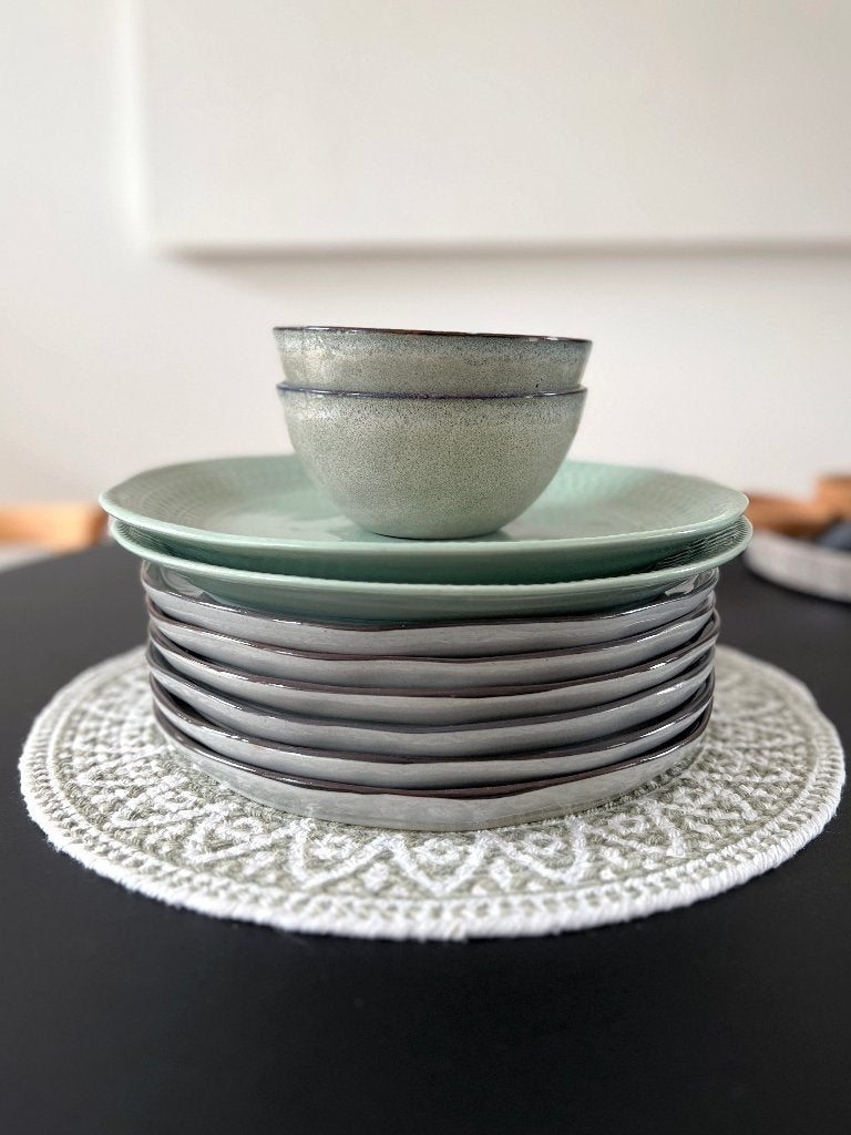 Various Stoneware - Plates & Bowls, Ophalen, Steen, Overige merken, Zo goed als nieuw