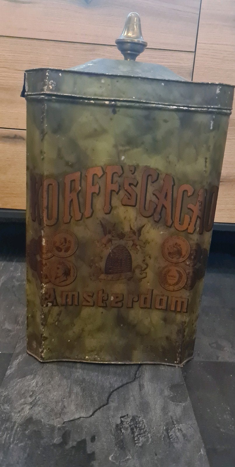 Groot opberg blik (alleen ophalen!!), Ophalen, Gebruikt, Overige
