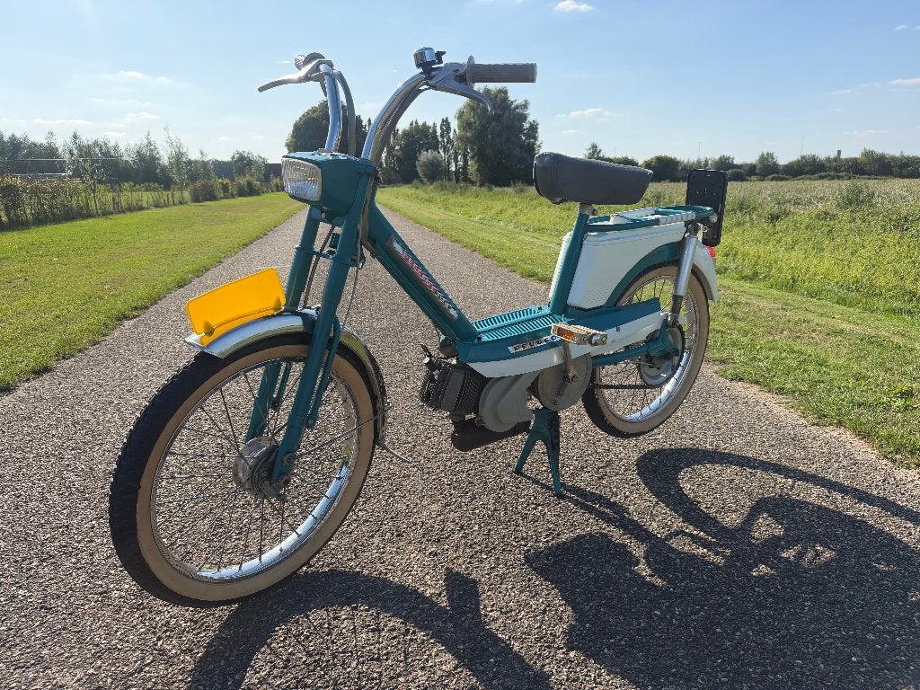 Peugeot 102 bromfiets (1977) + kenteken - Originele staat, Fietsen en Brommers, Maximaal 45 km/u, 50 cc, Ophalen, Overige merken
