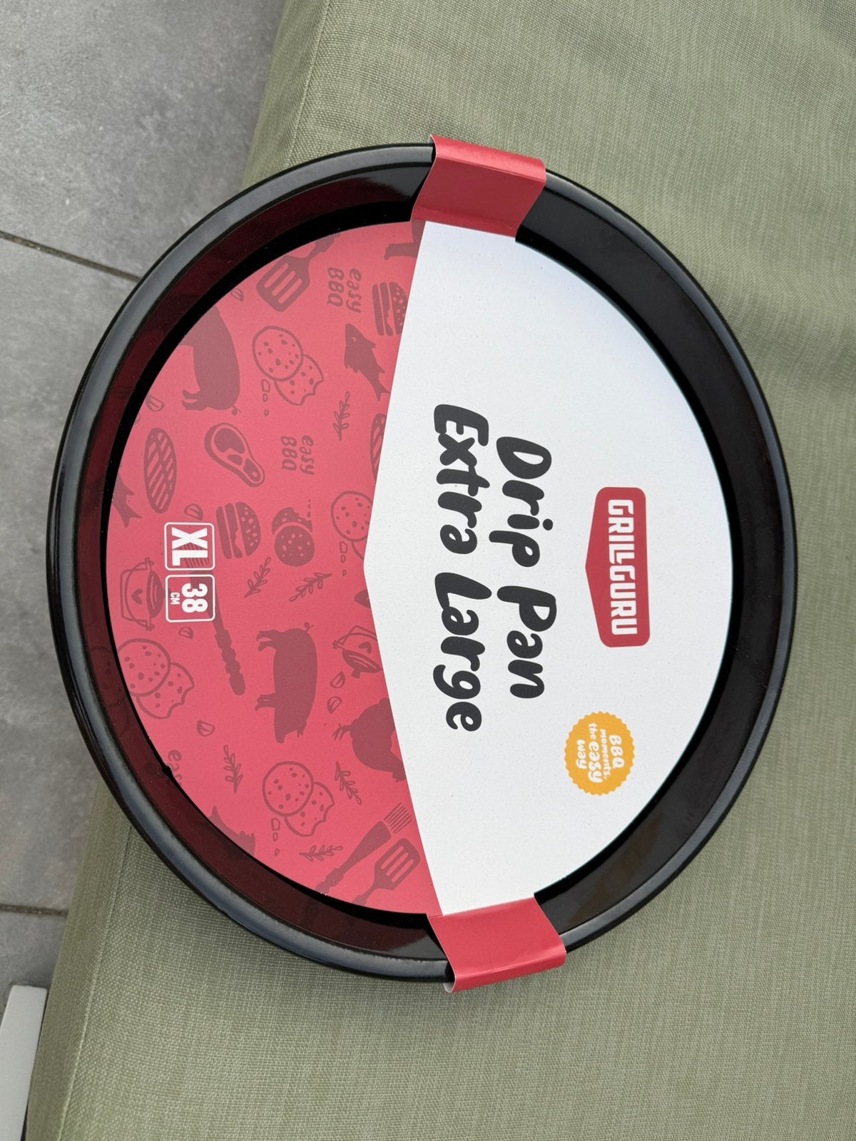 Nieuwe Grill guru drip pan xl, Ophalen, Nieuw