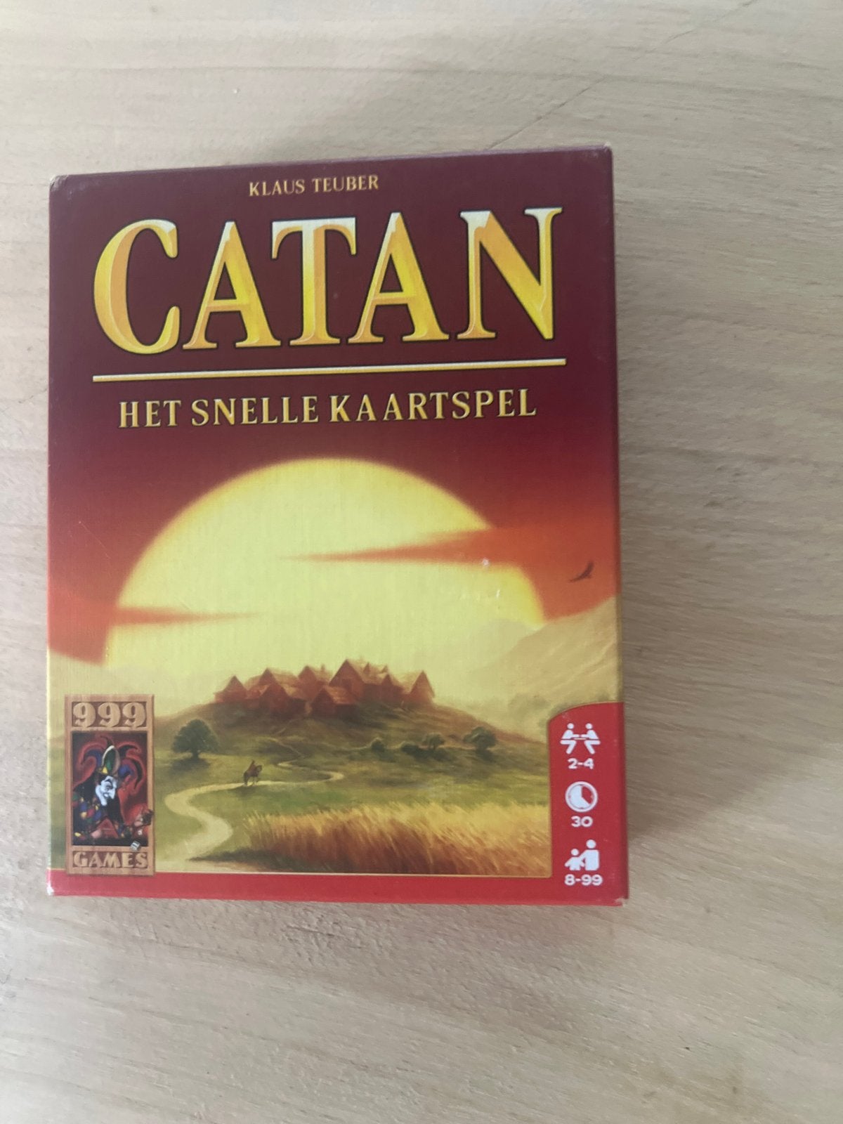 Catan: Het Snelle Kaartspel - Compact en Spannend, Een of twee spelers, Ophalen of Verzenden, Zo goed als nieuw