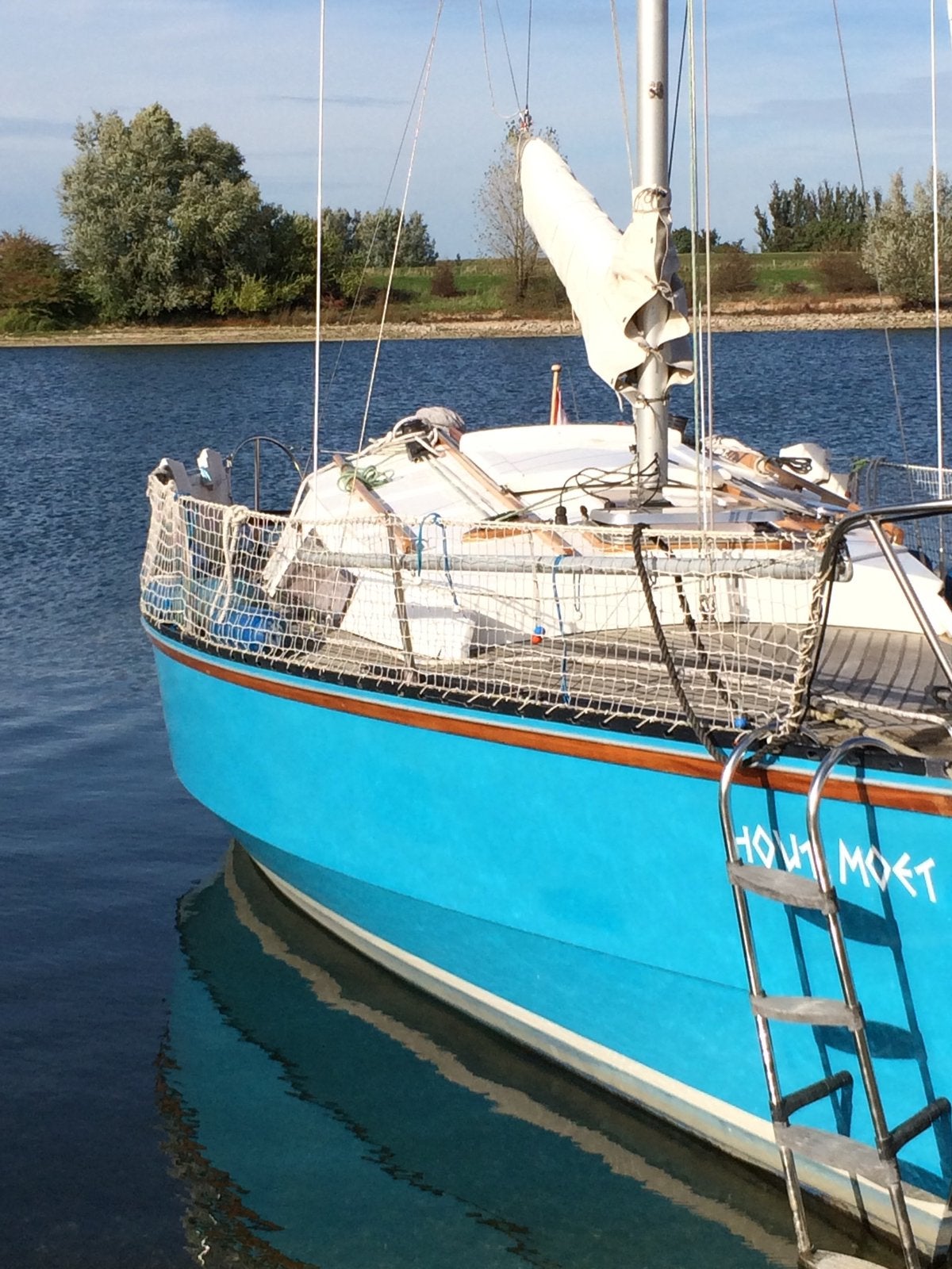 Te koop Waarschip 730 b.j.1980 Nr 166, Watersport en Boten, 8 pk, Gebruikt, Waarschip, Binnenboordmotor