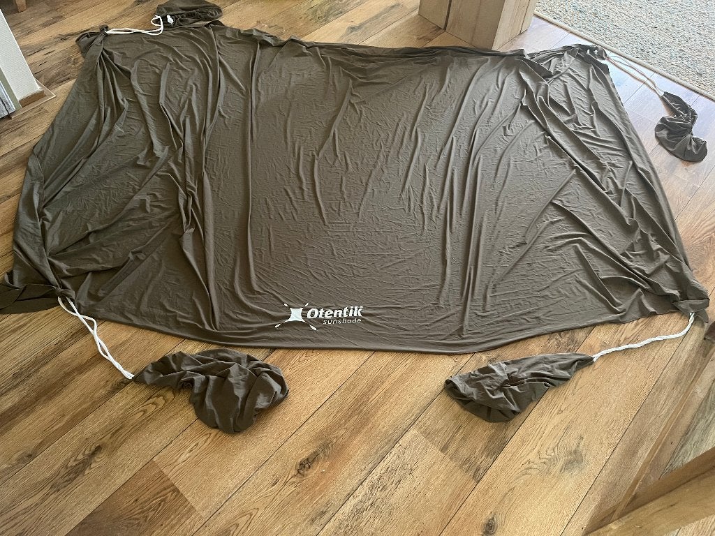 zonnescherm strand UV bescherming Otentik Sunshade, Tuin en Terras, Zonneschermen, Ophalen, Overige typen, Minder dan 150 cm, Minder dan 250 cm