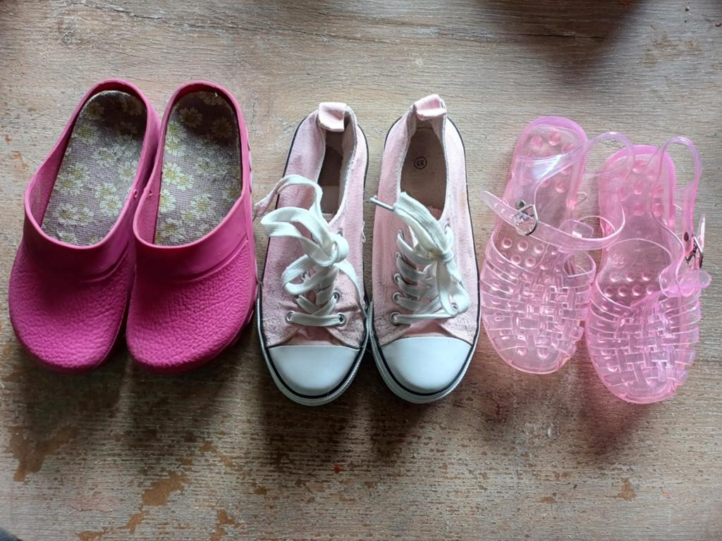 gympen, waterschoenen, tuinklompjes maat 33, Kinderen en Baby's, Kinderkleding | Schoenen en Sokken, Ophalen of Verzenden, Meisje