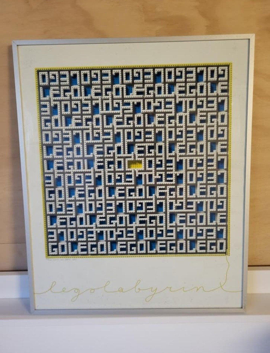 Lego Labyrint kunstenaar Carla van Beers gelimiteerde oplage, Gesigneerd, Ophalen of Verzenden